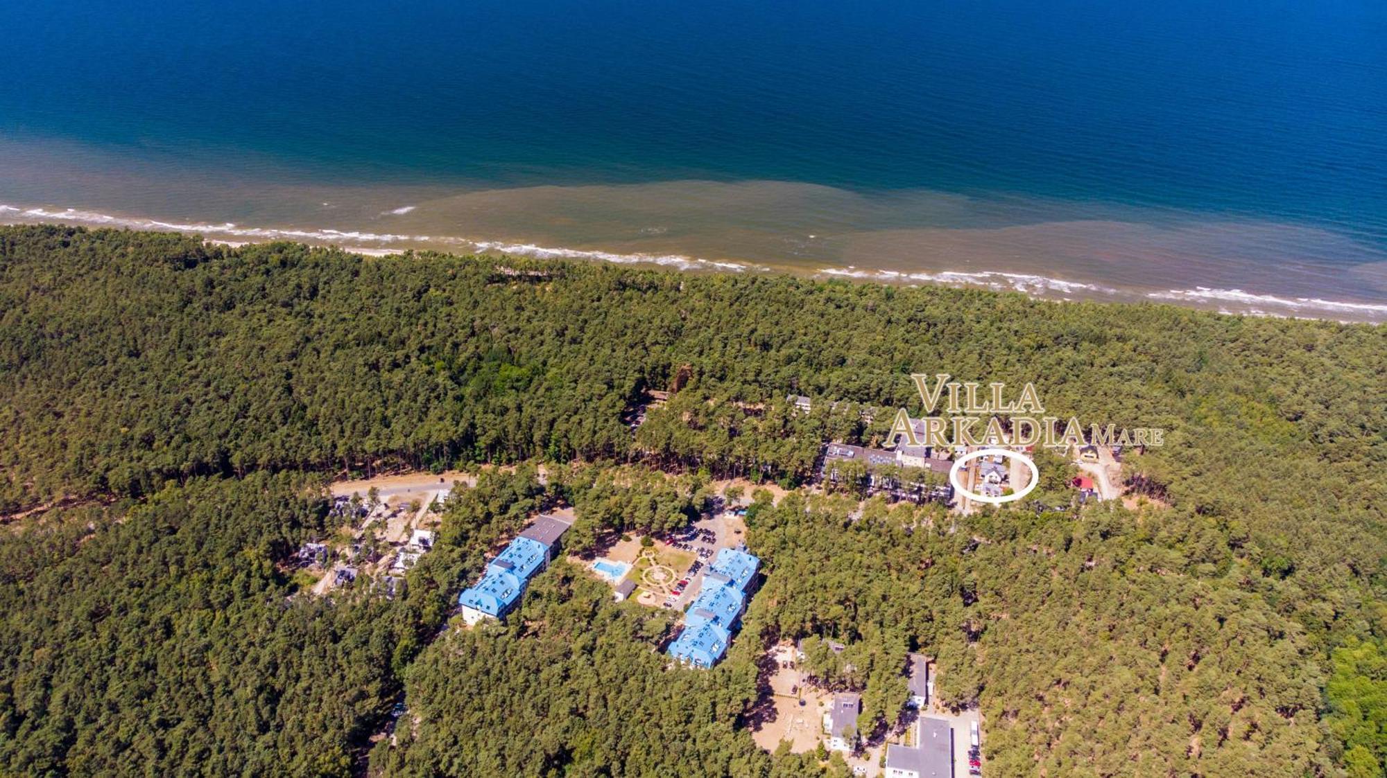 Villa Arkadia Mare Lukecin Ngoại thất bức ảnh